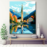 St. Gilgen painting by numbers